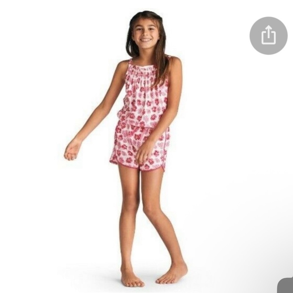 American girl manage floral tropical pajama medium (10/12) NWT IN PACKAGE